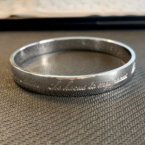 Kate Spade Silver Friend You & Me Bracelet